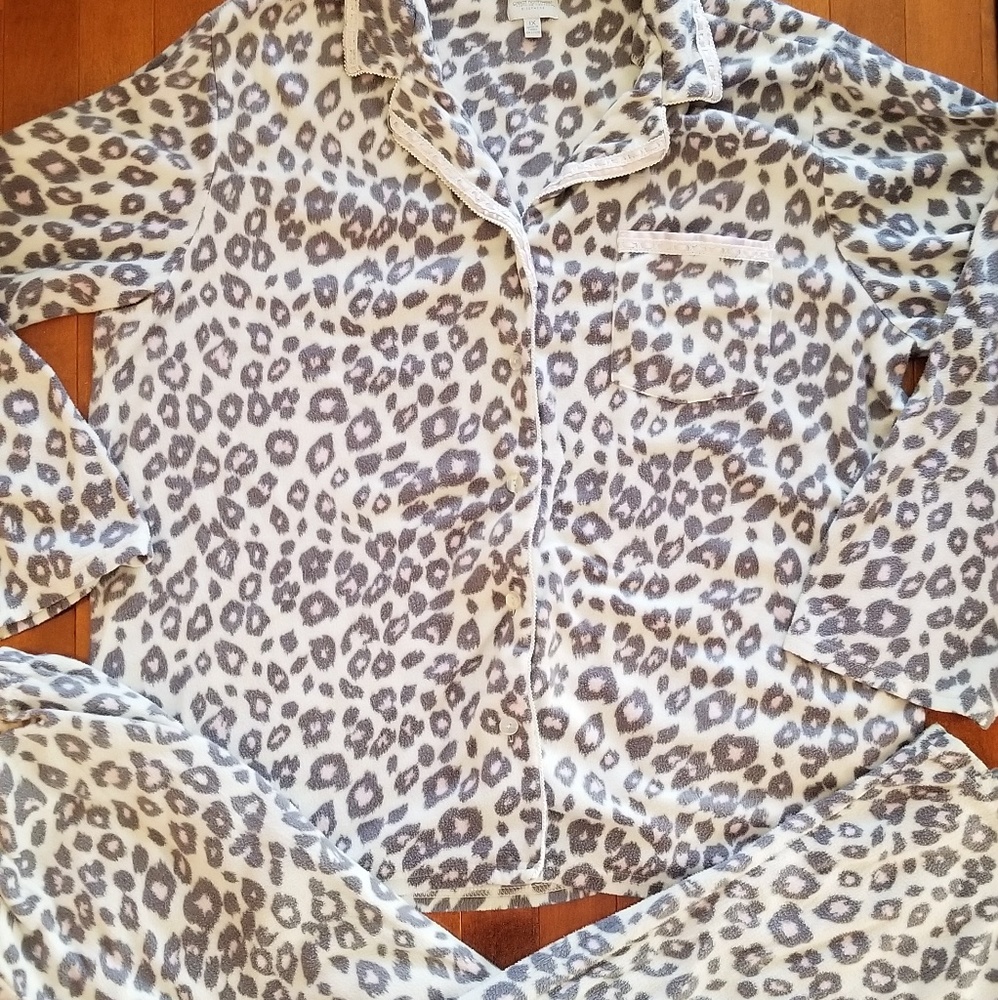 Leopard print pajamas